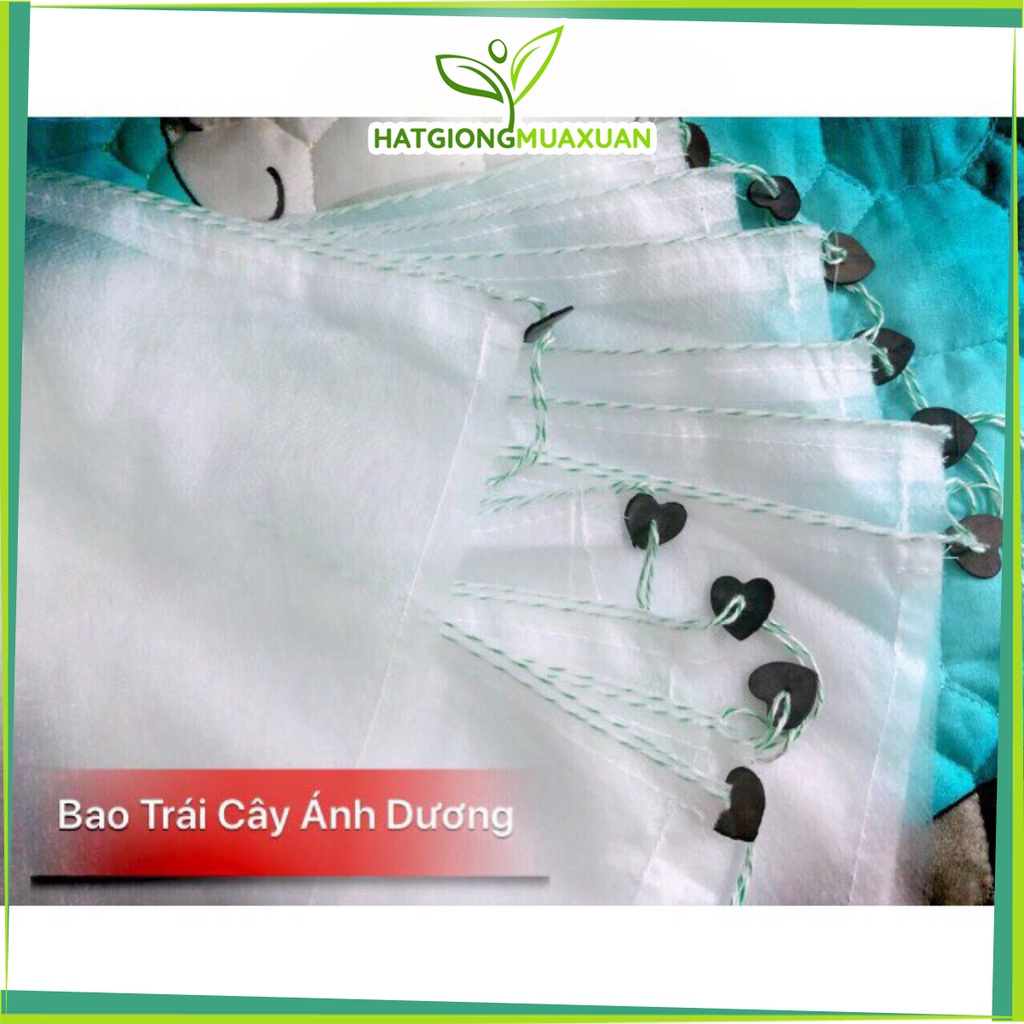 (hot) Túi bọc trái cây 45x60cm bằng vải không dệt chuyên dùng bọc trái Mít hàng chất.