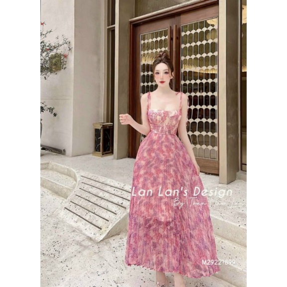 Đầm hoa thiết kế