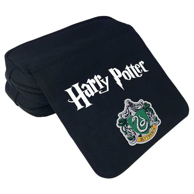 Harry Potter Exquisite Cartoon Canvas Pencil Case Boys and Girls School Supplies Wallet Gifts