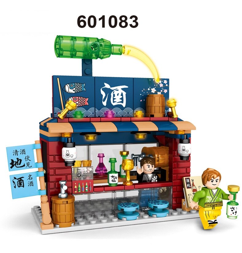 [Mã LIFETOYS1 giảm 30K đơn 99K] Bộ Đồ Chơi Lắp Ráp Mô Hình Cửa Hàng Tự Làm Cho Trẻ Em 601080-83