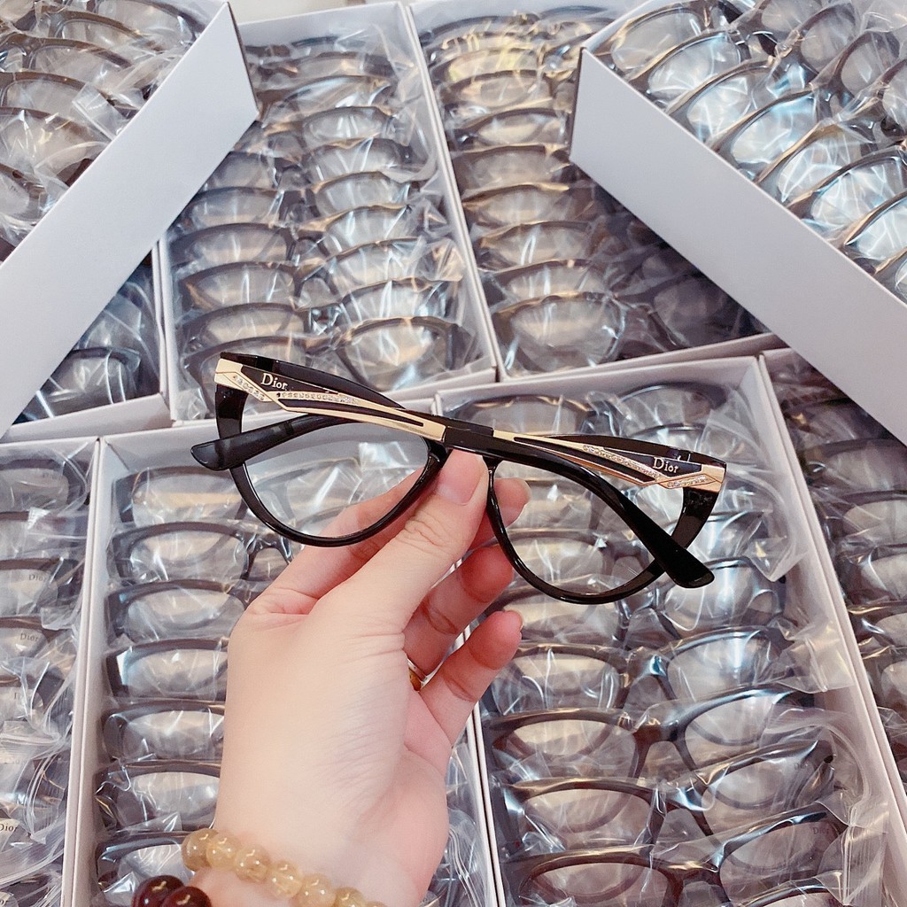 Gọng kính cận mắt mèo cao cấp B1010 🎇 Kính cận thời trang | BigBuy360 - bigbuy360.vn