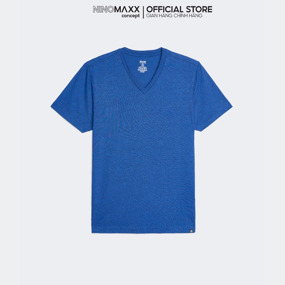 N&amp;M Áo thun Basic Nam tay ngắn cổ tim nhiều màu 1807002