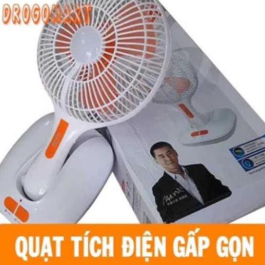 ✅FLASH SALE✅ [TÍCH ĐIỆN] Quạt Cây Mini Để Bàn,Quạt Ông Tây Tích Điện, Có Thể Gập Gọn