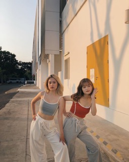 (có bán sỉ,ảnh thật,hoả tốc)🍓ÁO_CROPTOP_2_DÂY_VIỀN🍍
