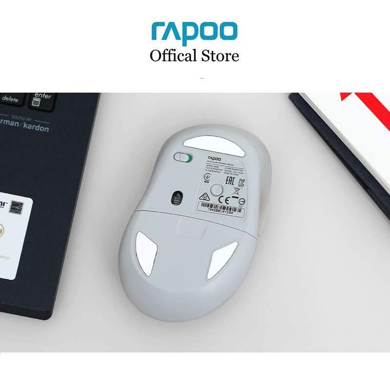 Chuột không dây Rapoo M500 đa kết nối (Bluetooth/ USB receiver)