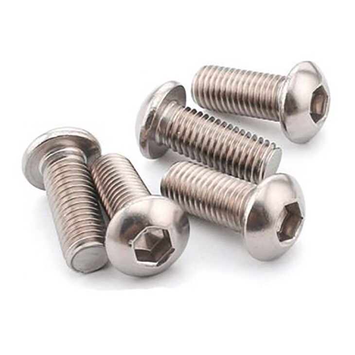 Bulong cle, bulong Lục giác chìm đầu cầu inox M10 Combo 10 chiếc