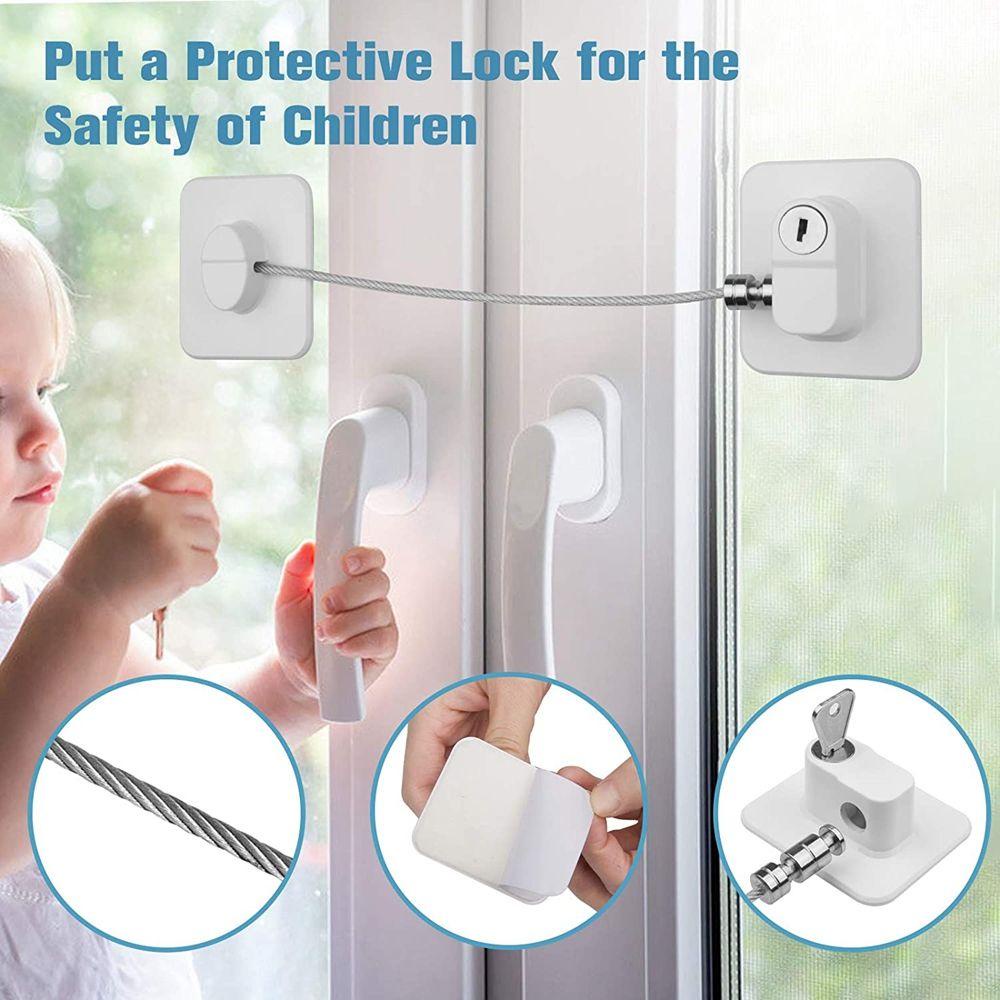 Khóa Cửa Tủ Lạnh / Tủ Lạnh Không Cần Khoan An Toàn Cho Bé