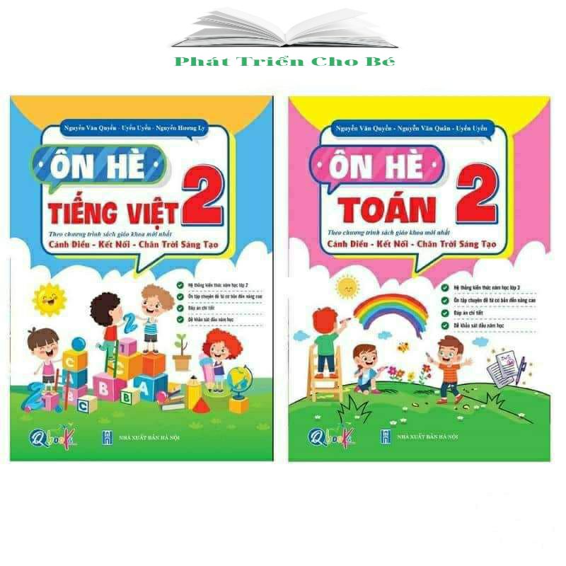 Sách - Ôn Hè Toán Và Tiếng Việt Lớp 2 - Dành Cho Học Sinh Lớp 2 Lên Lớp 3