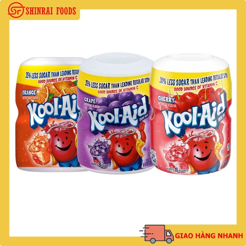 Bột pha nước trái cây Kool-Aid 538g