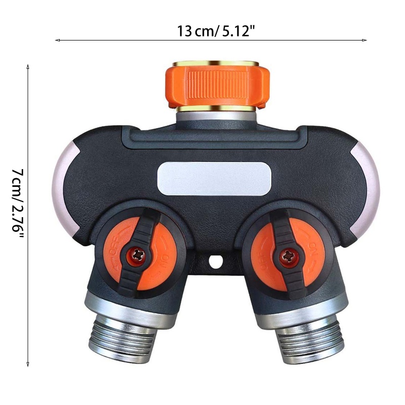 Đầu Nối Ống Nước Kèm 2 Van Dễ Lắp Đặt