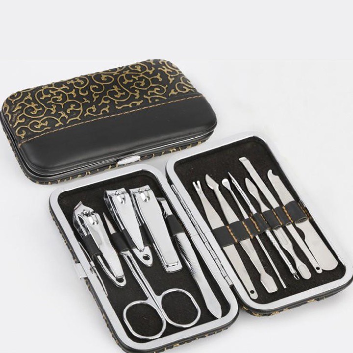 Bộ Dụng Cụ Bấm Móng - Bộ Cắt Móng Tay Không Gỉ 12 Món