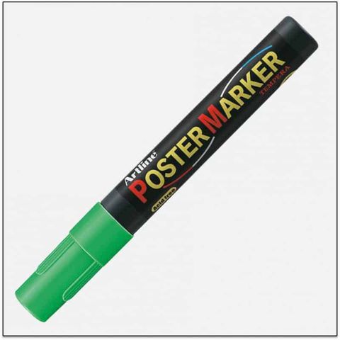 Bút marker viết vẽ lên kính Artline EPP-4 - Màu xanh lá dạ quang (Fl. Green)