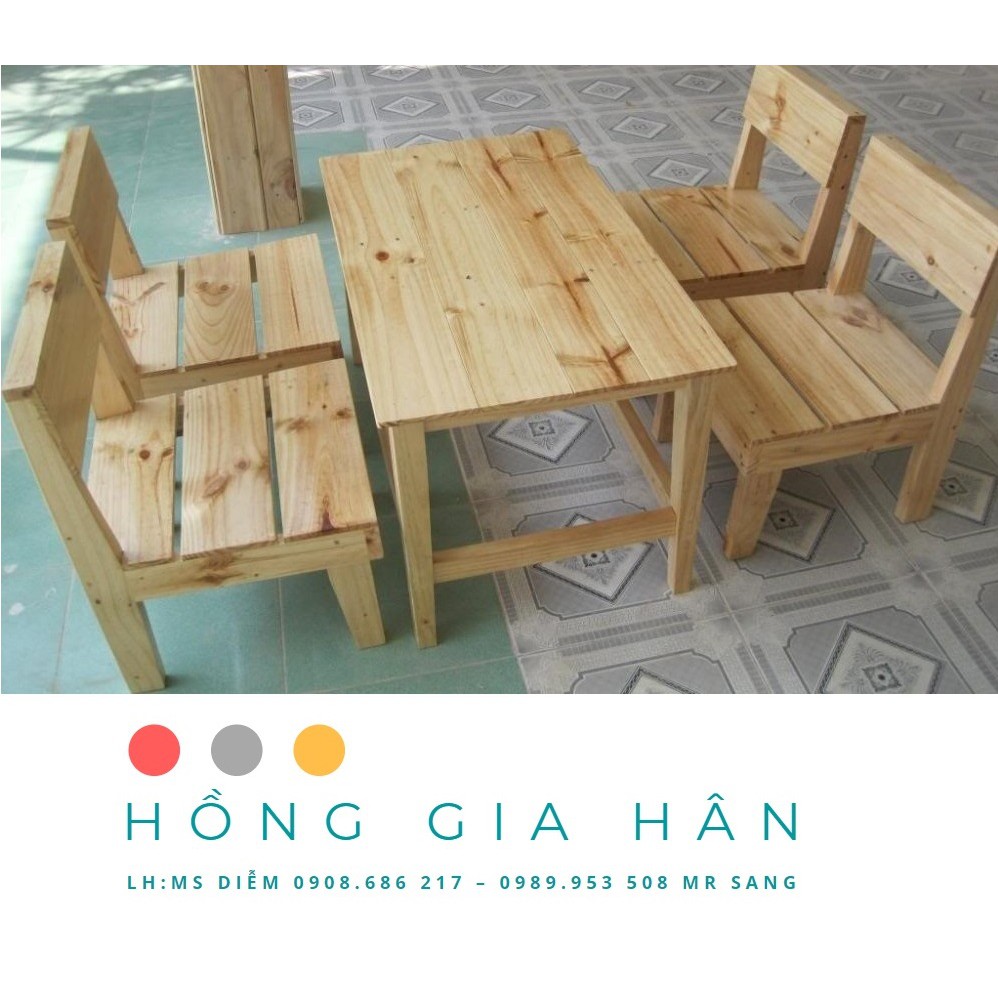 Cần Thanh Lý 50 Bộ Bàn Ghế Cafe Bằng Gỗ Hồng Gia Hân Bgg16