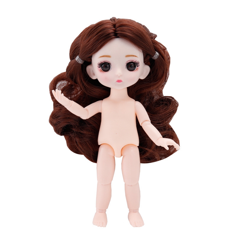 Búp bê công chúa BARBIE xinh xắn dễ thương cỡ 17cm