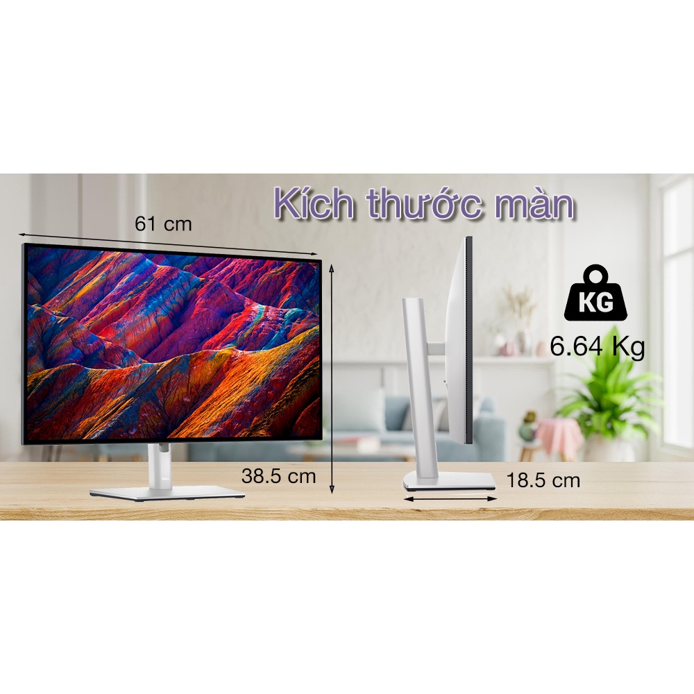 Màn hình máy tính Dell UltraSharp U2723QE & U2720Q & U2722D U2722DE 27inch 4K/USB-C
