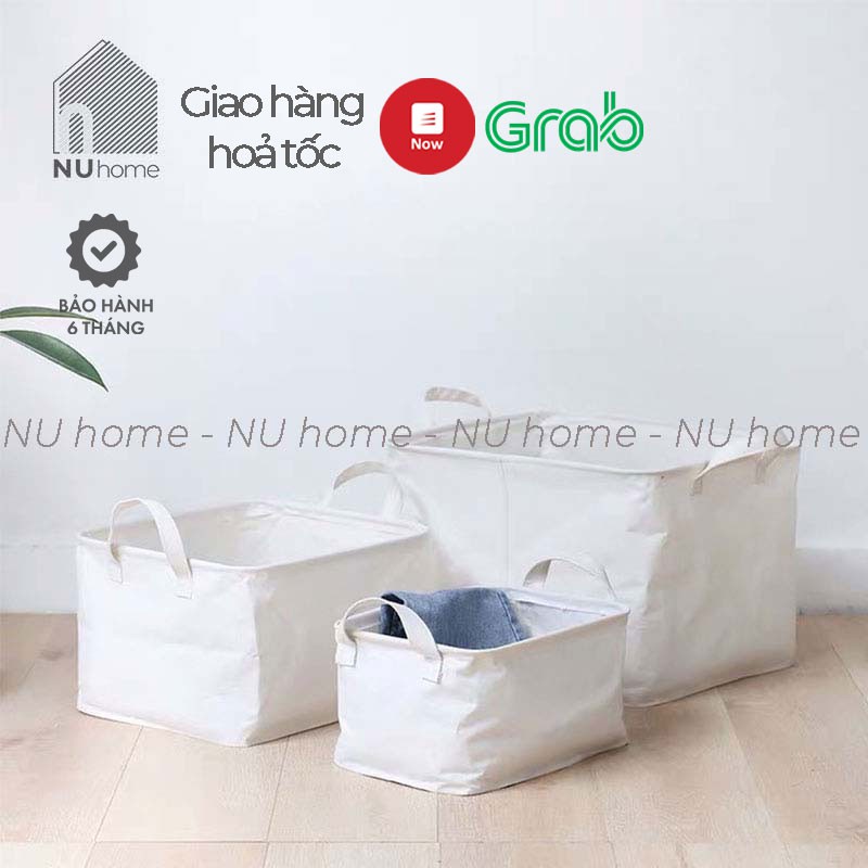 nuhome.vn | Giỏ đựng đồ Dori, giỏ đựng đồ phong cách Hàn Quốc, xếp gọn tiện dụng