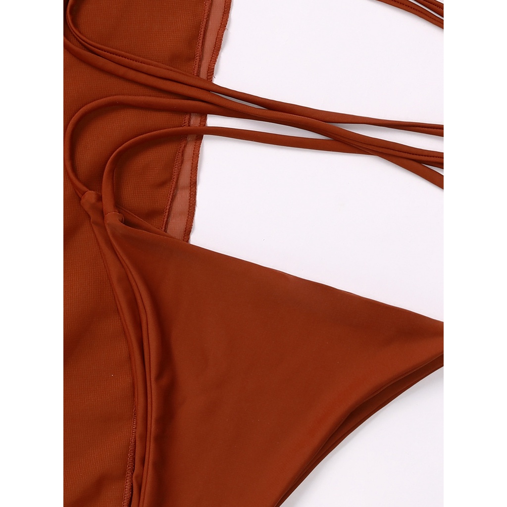 Bikini ba mảnh màu đỏ rượu vang
 | BigBuy360 - bigbuy360.vn