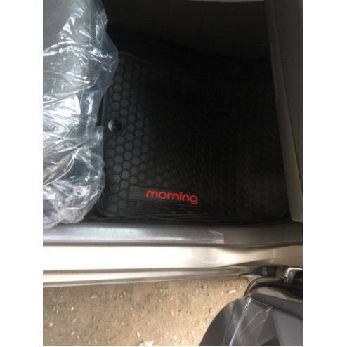 lót sàn cao su xe Morning 2014 2015 2016 2017 2018 2019 2020 2021 2022 2023 ( phom 22, 23 bản ALL-NEW không vừa)