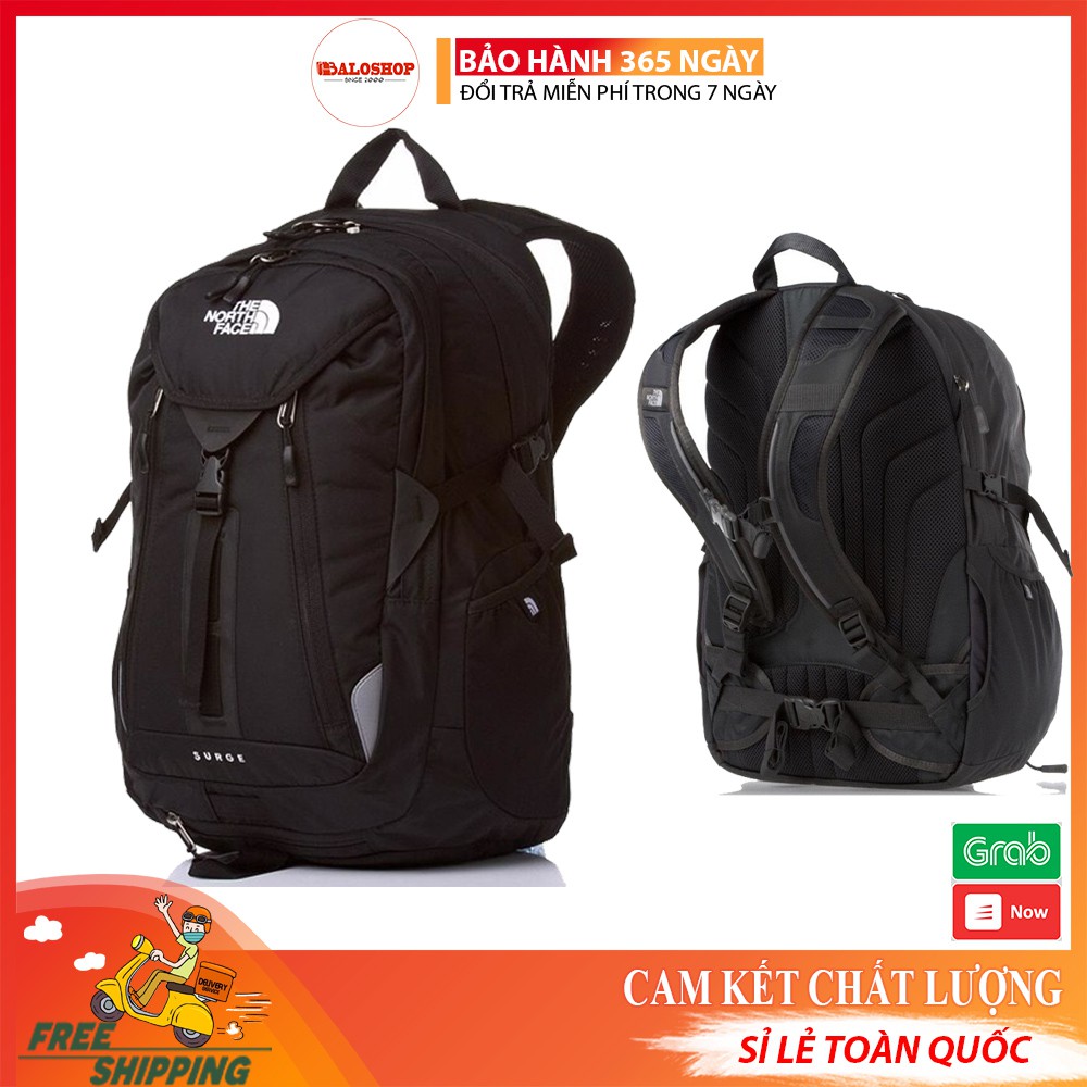Balo du lịch ⭐️ 𝗙𝗥𝗘𝗘𝗦𝗛𝗜𝗣 ⭐️ Balo The North Face Surge 2010 - Hàng chuẩn VNXK có tem 7 màu chuẩn