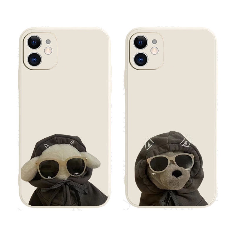 Ốp Điện Thoại Chống Sốc Hình Sói Cho Iphone 13 Pro 11 Pro Max Xr 6s 7 8 Plus 12 Mini 14Pro Xs Max