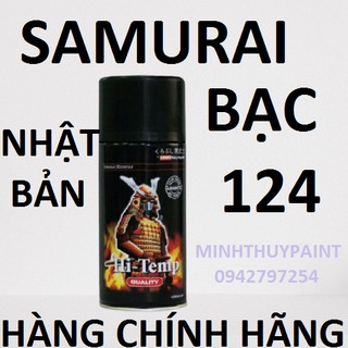 Sơn Samurai màu Bạc 124 400ml