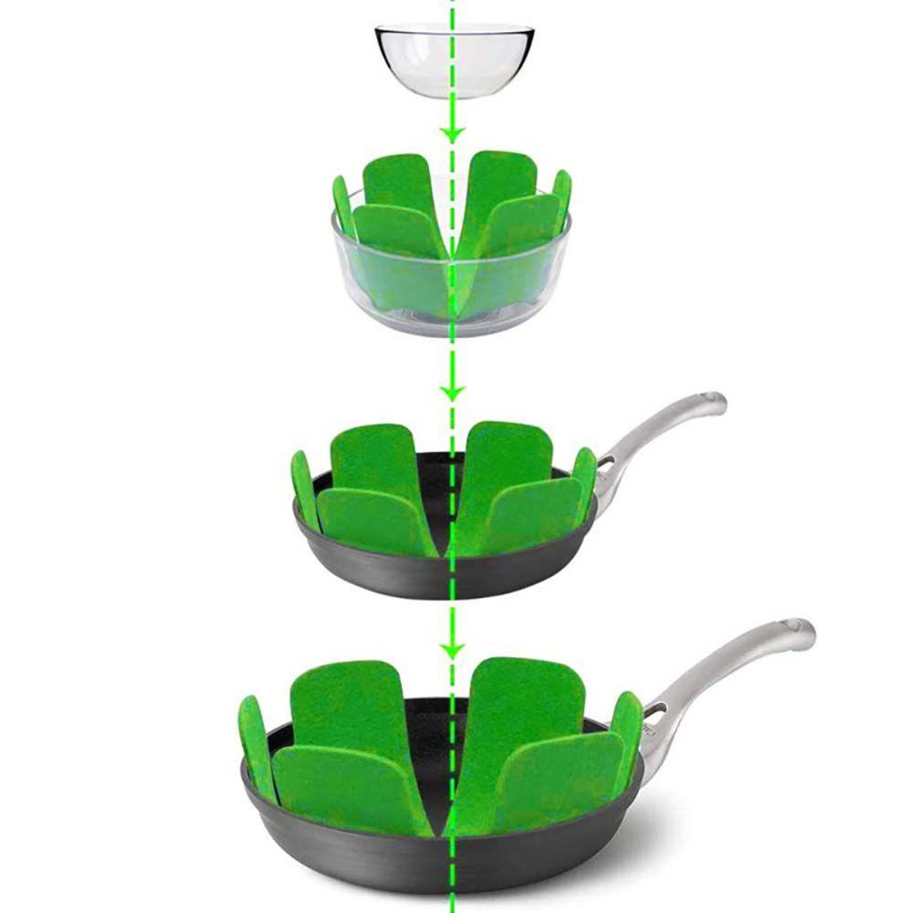 AUGUSTINA Tấm Lót Nồi Chảo Bảo Vệ Bề Mặt Chống Trầy Xước Tiện Dụng Cho Nhà Bếp