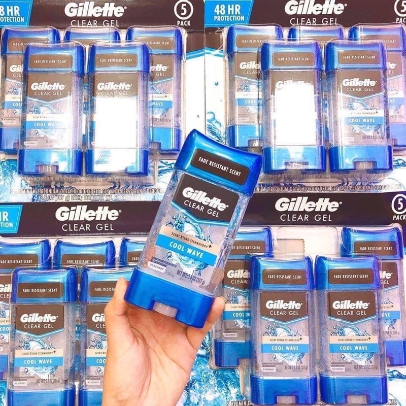 Lăn Khử Mùi Dạng Gel Gillette 107g Mẫu Mới Nhất