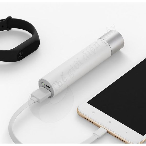 Đèn Pin Siêu Sáng Xiaomi flashlight Tích Hợp Sạc Dự Phòng - Bảo Hành 6 Tháng- Shop Thế Giới Điện Máy 21