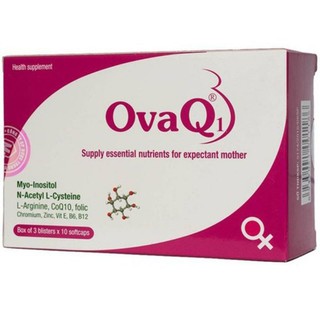 OVAQ1- Hỗ trợ mang thai, kích thích rụng trứng, giúp khỏe trứng