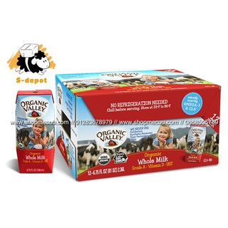 Sữa tươi nguyên kem Organic Valley