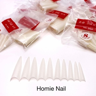 Móng nối nhọn dài