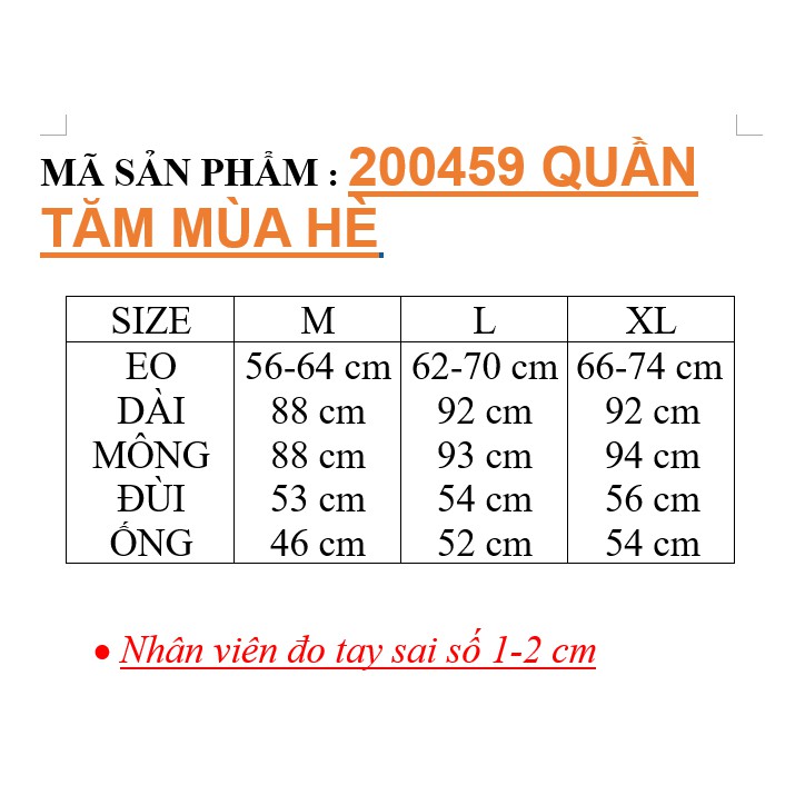 200459 Quần tăm nữ mùa hè dáng suông ống đứng vừa chất tăm mát lạnh 2 màu có size