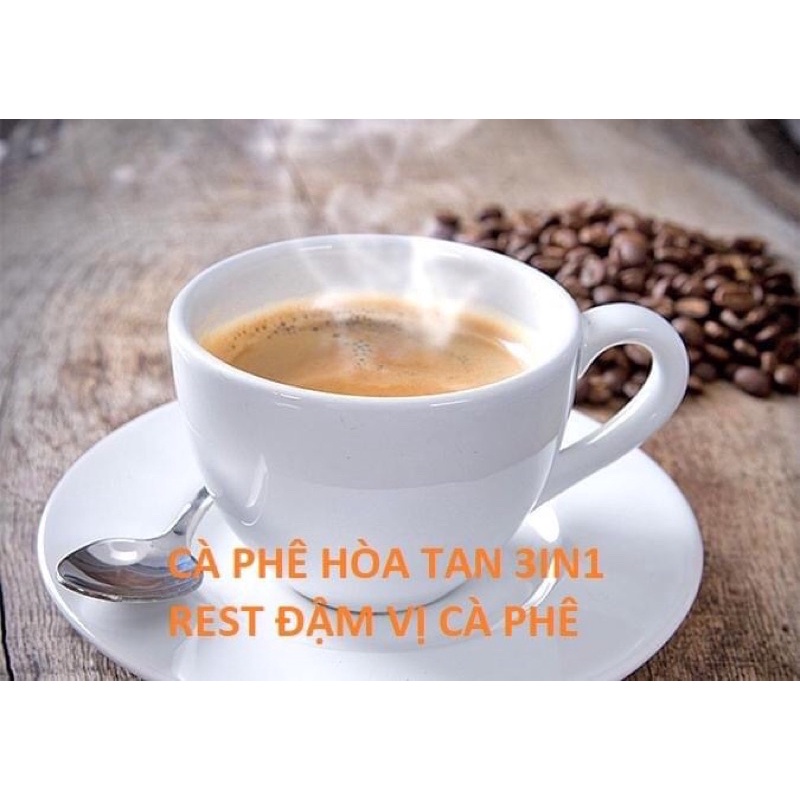 Cà phê sữa REST 3IN1 Đậm vị hũ 350g
