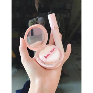 Set Phấn Phủ Eglips Barbie limisted Kèm Son