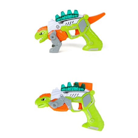 Đồ Chơi S.úng Khủng Long, Có Đèn Nhạc, Lắp Ráp Thay Đổi Hình Dáng 02133