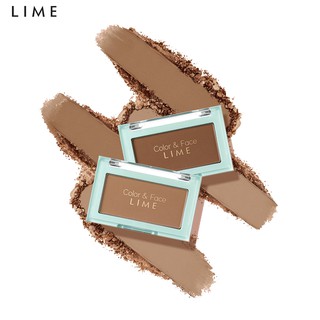 Phấn má hồng lime color & face single blusher 4.5g
