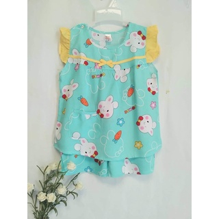 [ SIZE 12:22-25kg] Bộ tole quần đùi BÉ GÁI