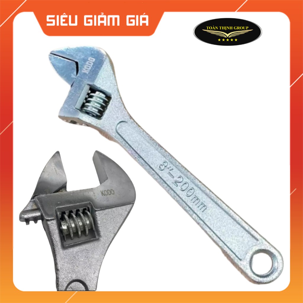 Mỏ Lết 6 inch, 8 inch, 10 inch, 12 inch - Mỏ Lết Thép Hợp Kim - Độ Bền Cao