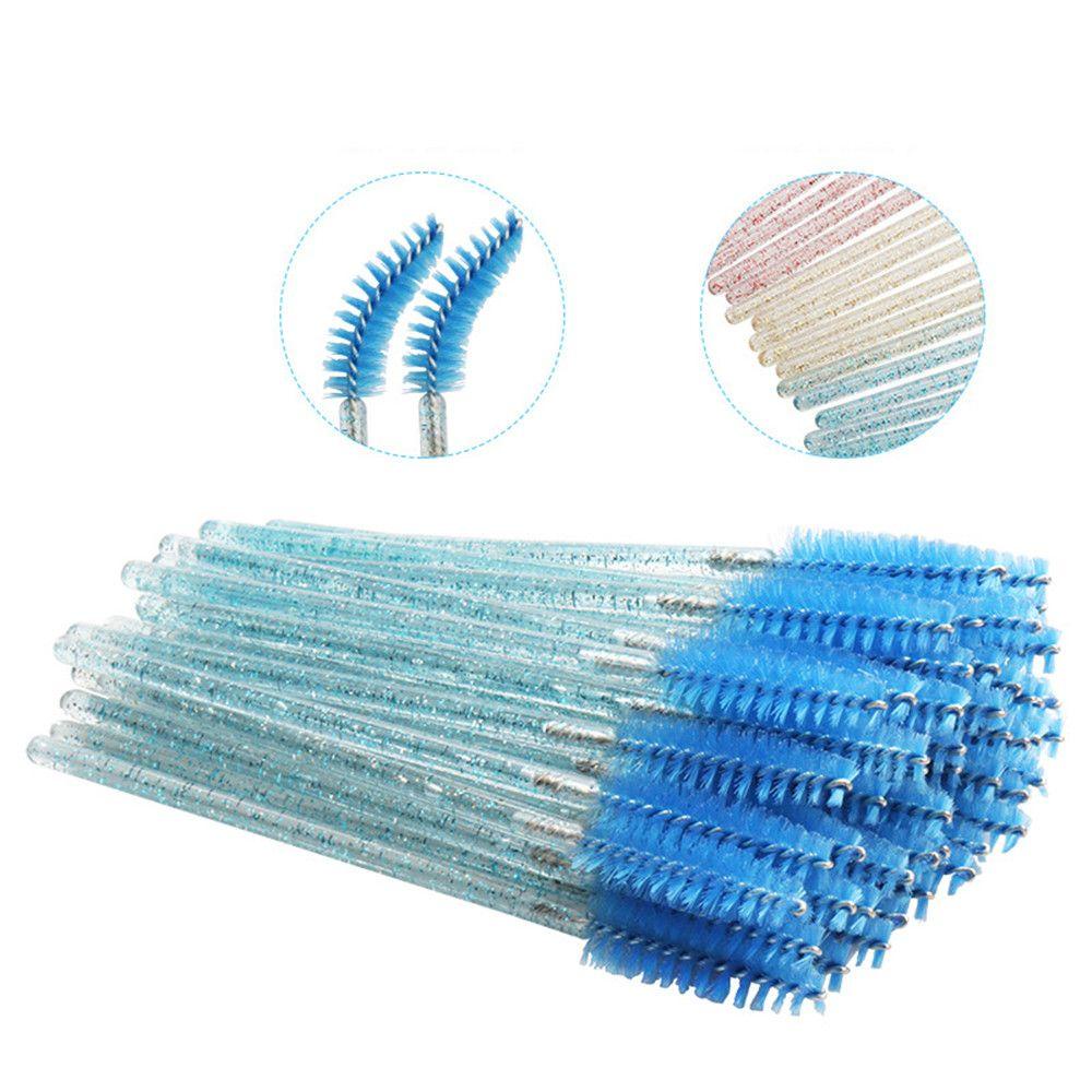 50 Cọ chải lông mi mascara trong suốt dùng một lần dùng ghép mi làm đẹp hiệu quả