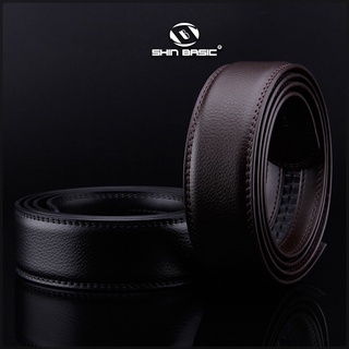Dây thắt lưng, nịt nam da bò cao cấp shinbasic 3.5cm shinbelts01
