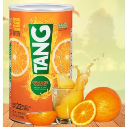 Bột Pha Nước Cam TANG Orange Vitamin C hủ 2.04kg (4LB 8OZ 2040g ) từ Mỹ