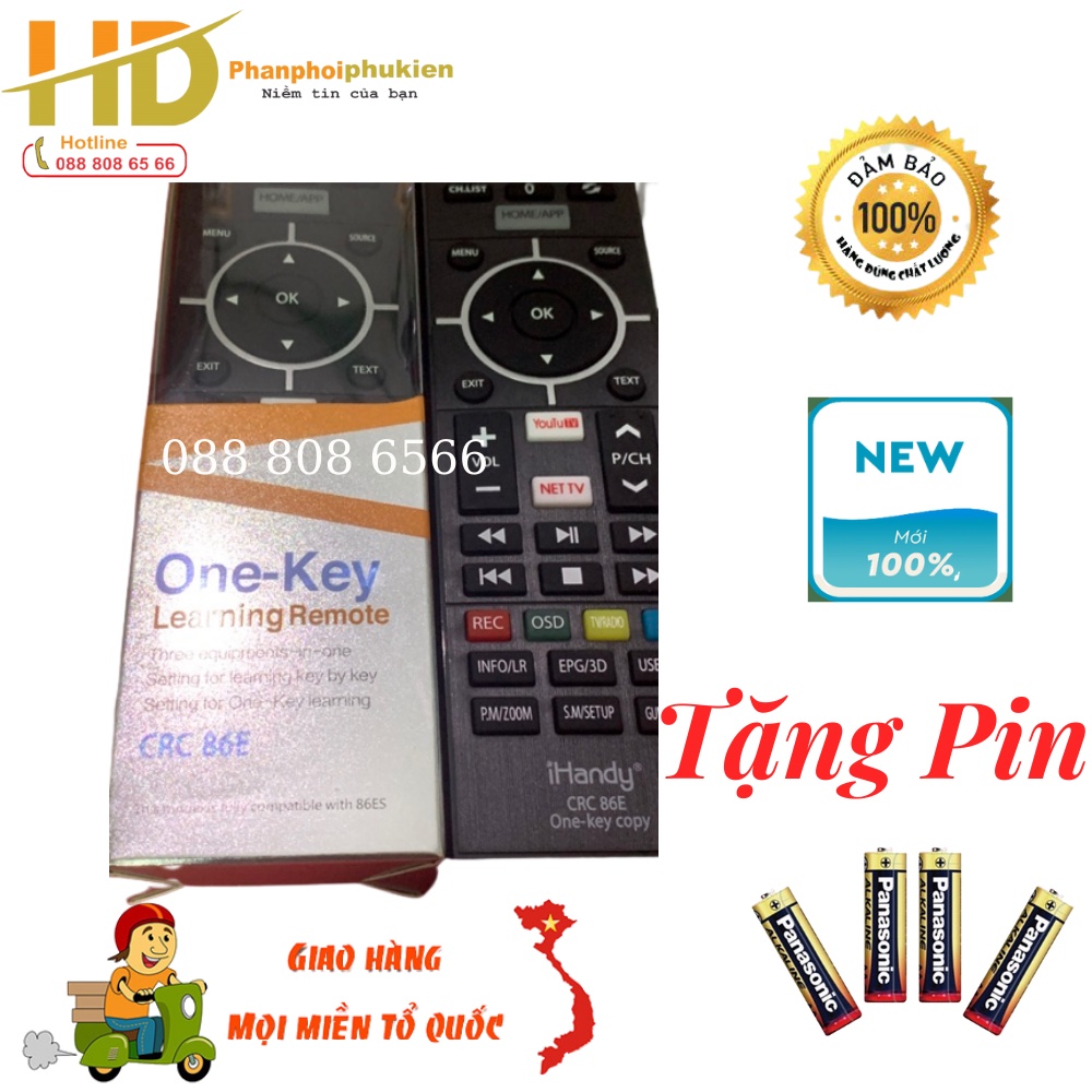 REMOTE HỌC LỆNH IHANDY - ĐIỀU KHIỂN HỌC LỆNH IHANDY
