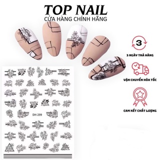 Hình dán móng,sticker nail trang trí móng