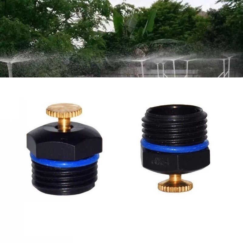 Bộ 10 béc phun mưa tưới cây chỉnh lưu lượng ren 21cm