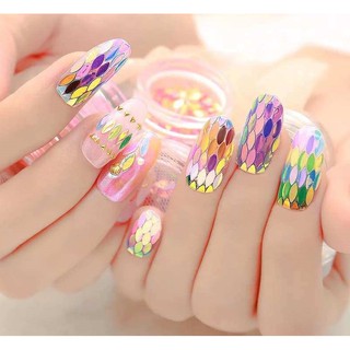 Set Hạt Gạo 12 Màu Trang Trí Móng