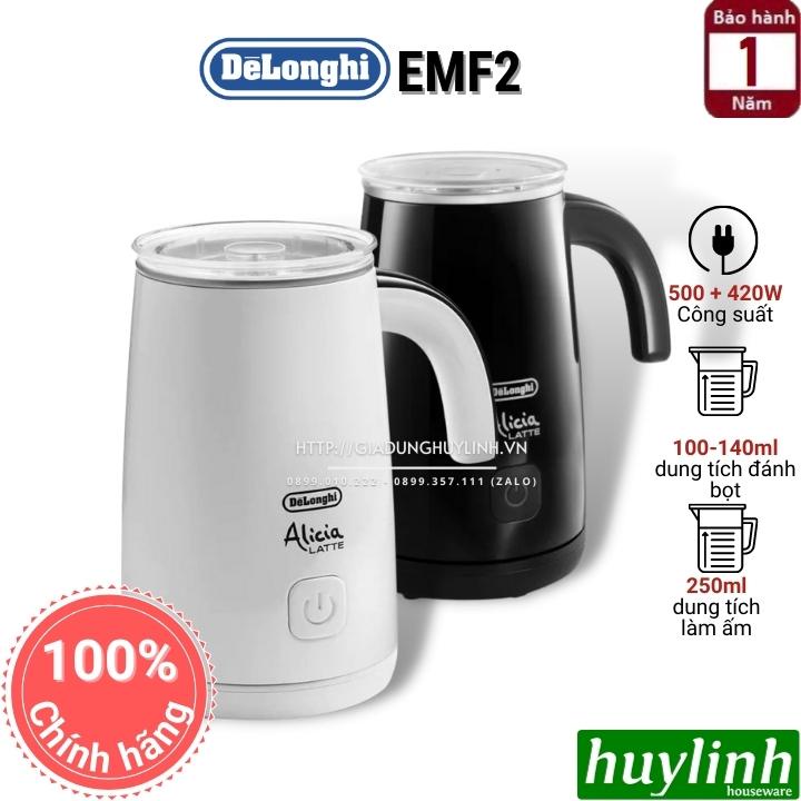 [Mã ELHAMS5 giảm 6% đơn 300K] Máy đánh sữa tạo bọt Delonghi Alicia EMF2