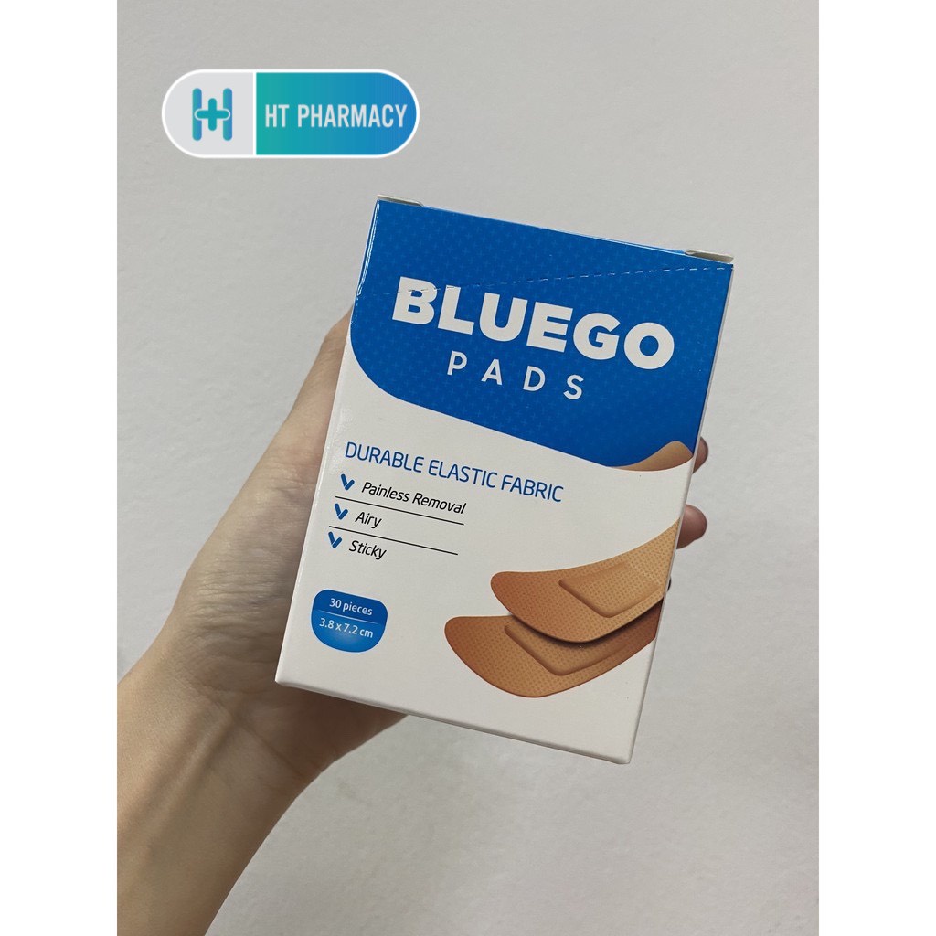 Băng Gạc Y Tế, Gạc Cá Nhân Bluego Hộp 102 Miếng An Toàn, Tiện Lợi Phù Hợp Cho Mọi Nhà