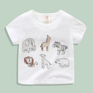 ÁO THUN BÉ TRAI COTTON CÁ SẤU