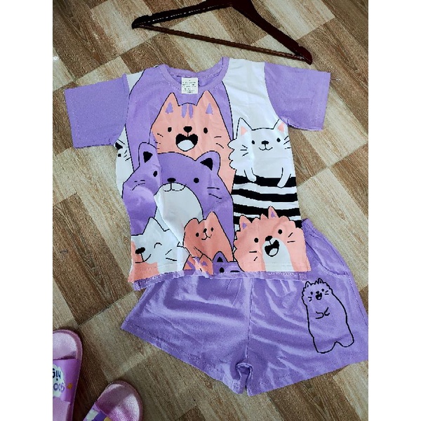 Bộ tay ngắn quần đùi thun cotton 100% chính phẩm hàng shop size đại cồ
