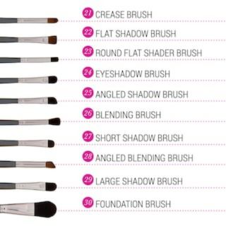 Tách set cọ 36 cây bh